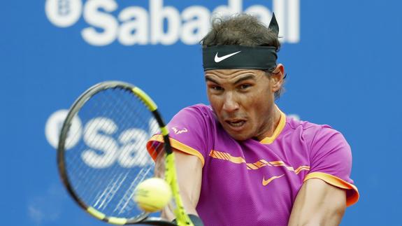 Rafa Nadal, en el Conde de Godó.