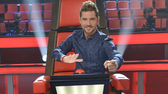 David Bisbal, en 'La Voz Kids'.