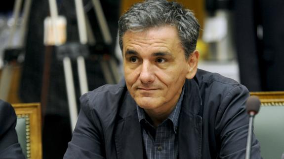 El ministro de Finanzas de Grecia, Euclides Tsakalotos.