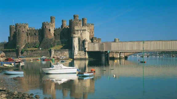 Castillo de Conwy.