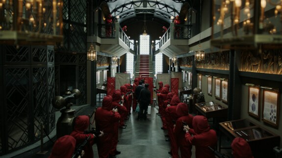 Antena 3 emitió anoche el cuarto episodio de 'La Casa de Papel'.