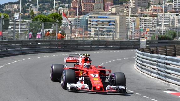 El piloto finlandés Kimi Raikkonen.