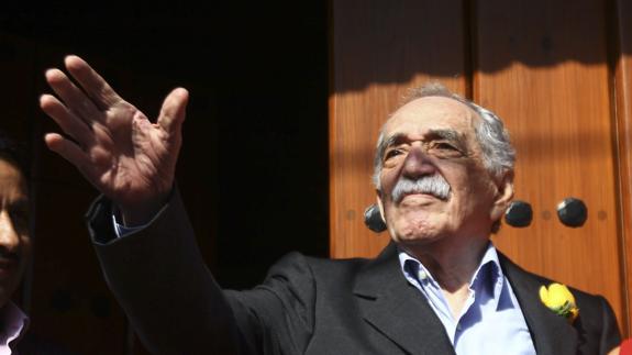 El escritor colombiano Gabriel García Márquez en 2014.
