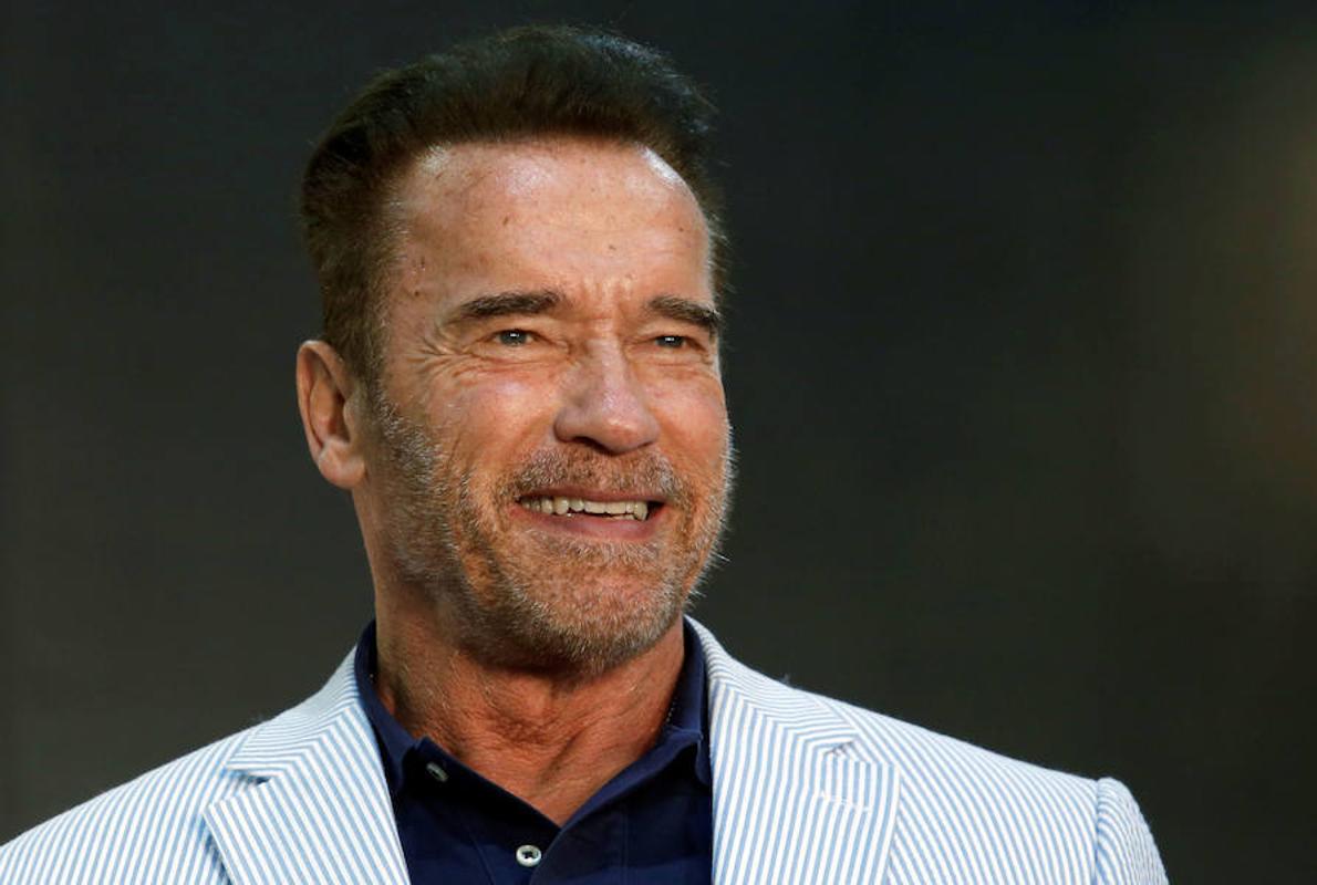 Arnold Schwarzenegger, en Viena. 