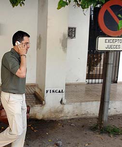 DESPEDIDA. Torres tuvo ayer su última jornada laboral en Marbella.