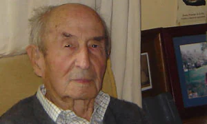 José Antonio Muñoz Rojas, en su 99 cumpleaños. / SUR