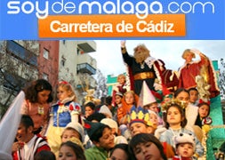 Carretera de Cádiz recibe a los Reyes Magos con siete cabalgatas