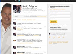 Bertín Osborne anuncia en Twitter que ya es abuelo