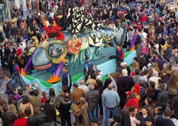 El Entierro del Boquerón cierra el Carnaval de Málaga 2012