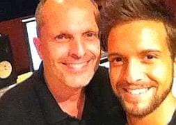 Miguel Bosé y Pablo Alborán. / Twitter