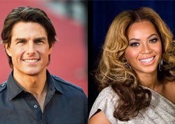 Beyoncé y Tom Cruise, juntos en el musical 'Ha nacido una estrella'