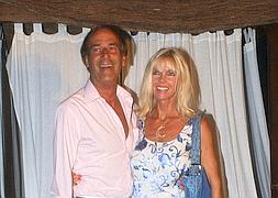 Gunilla y Luis Ortiz son asiduos a las fiestas de Marbella. Sur