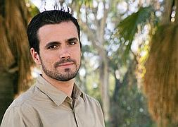 Alberto Garzón (IU) se dio a conocer con el 15-M.::R.C.