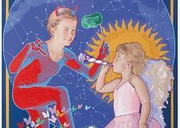 Detalle del cartel del Carnaval de Málaga 2013.