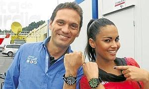 Marco Rocha y Lara Álvarez.