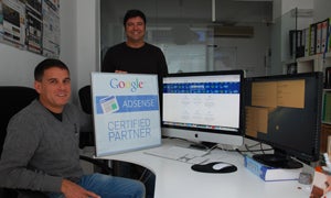 Los fundadores de la compañía, Ángel y Manuel Lebrón.