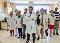 El equipo de Endocrinología, Metabolismo y Nutrición del Hospital Clínico Universitario. / Álvaro López