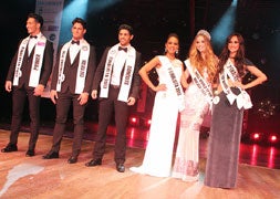 Cristina Mesa y Adrián Gallardo, los más guapos de Miss World Spain Málaga