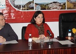 La alcaldesa de Manilva, Antonia Muñoz. :: SUR