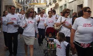Protestas de los padres del colegio concertado Virgen del Mar. / E. CABEZAS