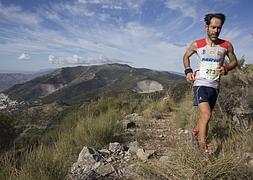 Iván Ortiz, ganador de la prueba, durante un momento del durísimo trazado. :: Ñito Salas