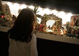 Escena del belén del Ayuntamiento. :: Yhasmina García