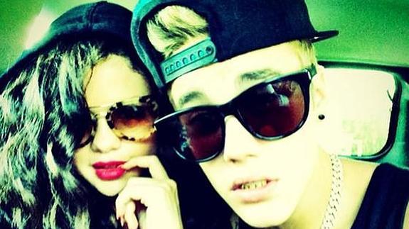 Selena Gomez y Justin Bieber.