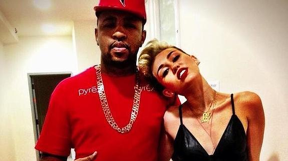 Miley Cyrus y Mike Will. 