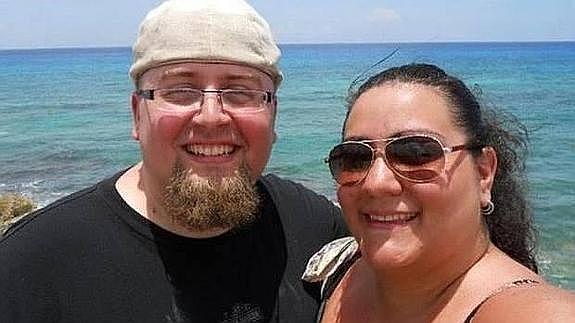 Robert y Jessica Foster antes del cambio radical. 