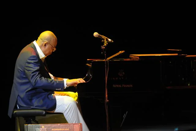 El cubano Chucho Valdés, con su piano esta noche en el Starlite 