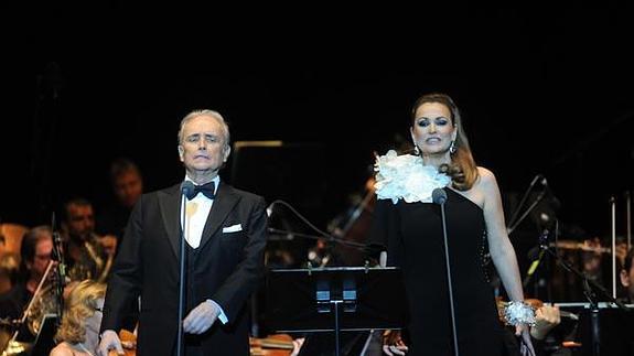 Josep Carreras y Ainhoa Arteta 