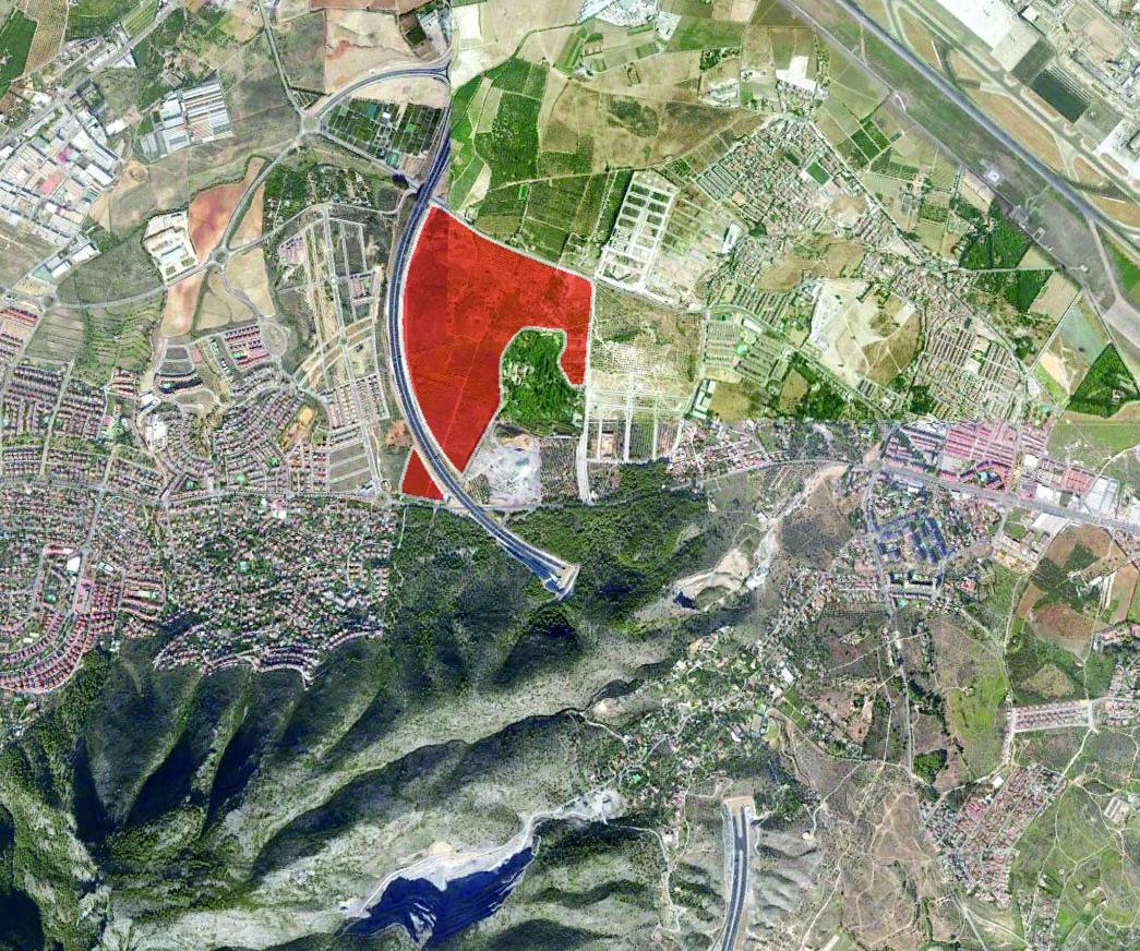 Aviación Civil anula un proyecto de 256 casas, centros comerciales y un hotel en Churriana