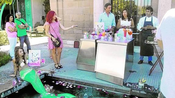 Patricio Gutiérrez del Álamo, Gemma del Corral y José Carlos García, ayer en la presentación. 