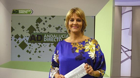 Paz Santana edita y presenta 'Andalucía Directo'. 