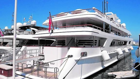 La viuda del rey Fahd, fiel a su cita en Marbella