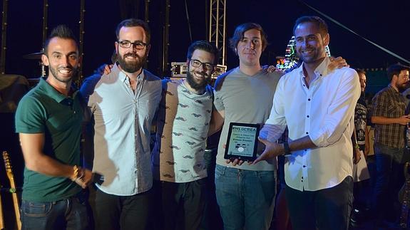 La banda local Glaciar, ganadora del Málaga Crea Rock 2014