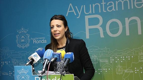 María de la Paz Fernández, alcaldesa de Ronda