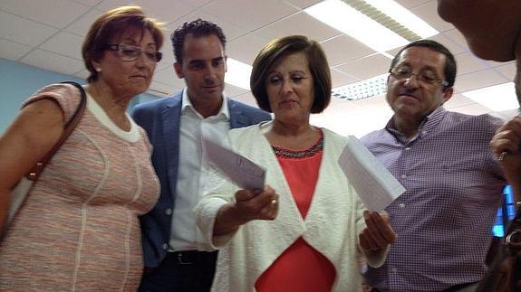 Sánchez Rubio ha visitado la sede del Servicio Andaluz de Teleasistencia en el PTA