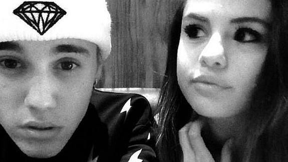 Justin Bieber y Selena Gomez. 