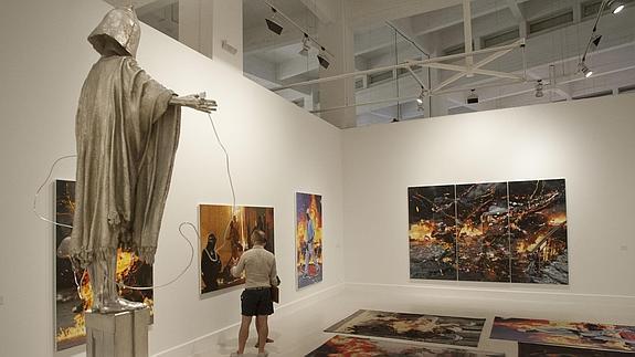 'Violence and Serenity' es la primera exposición individual del artista británico en un museo español