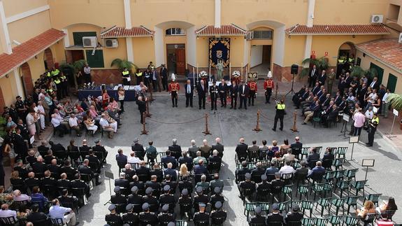 Los actos comenzaron con un minuto de silencio por Pedro Aparicio 