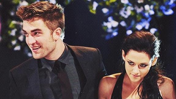 Robert Pattinson y Kristen Stewart. 