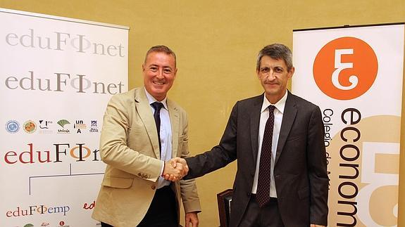 Unicaja y Colegio de Economistas de Málaga impulsarán la educación financiera