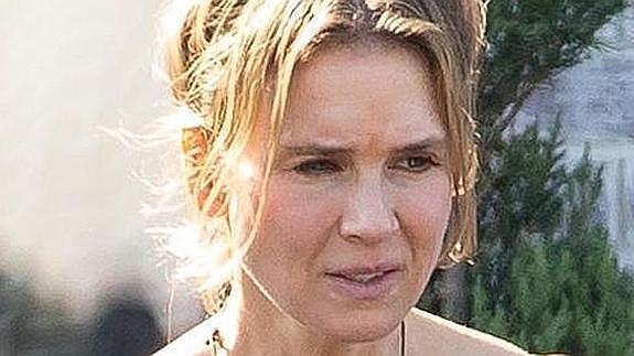 Renée Zellweger, sin maquillaje. 