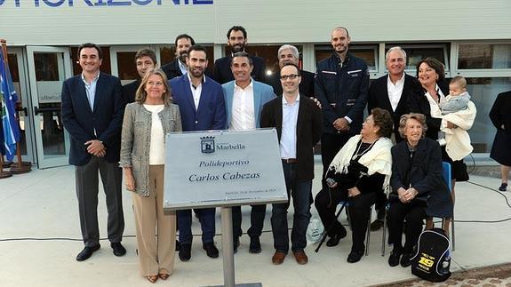 Carlos Cabezas presta su nombre al pabellón de Bello Horizonte