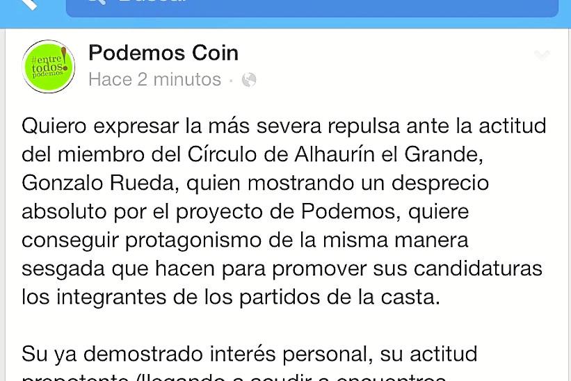 Los argumentos de Javier Cuenca y de Gonzalo Rueda (Coín y Alhaurín el Grande) han creado controversia en las redes sociales, lugar en el que los han hecho públicos. 