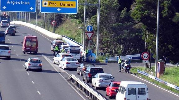 Protagoniza una persecución de 60 kilómetros entre Málaga y Marbella en un Citroën Saxo