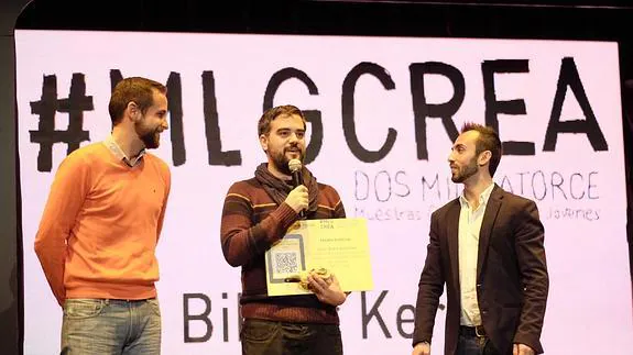 Biktor Kero recibe el premio especial de MálagaCrea 2014