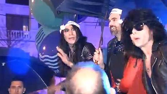 Mario Vaquerizo y sus Nancys Rubias, de gira "en un crucero"