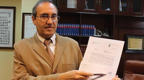 El abogado Juan Manuel Rivera.